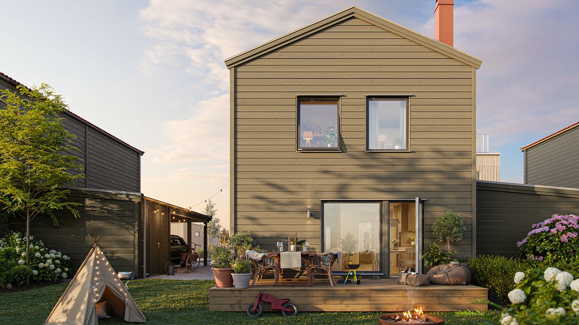 Basfiolvägen 34-42 -  Falkenberg