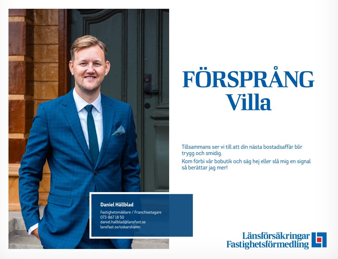 Hammarsköldsvägen 18 - Friliggande villa Oskarshamn